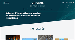 Desktop Screenshot of groupechronos.org